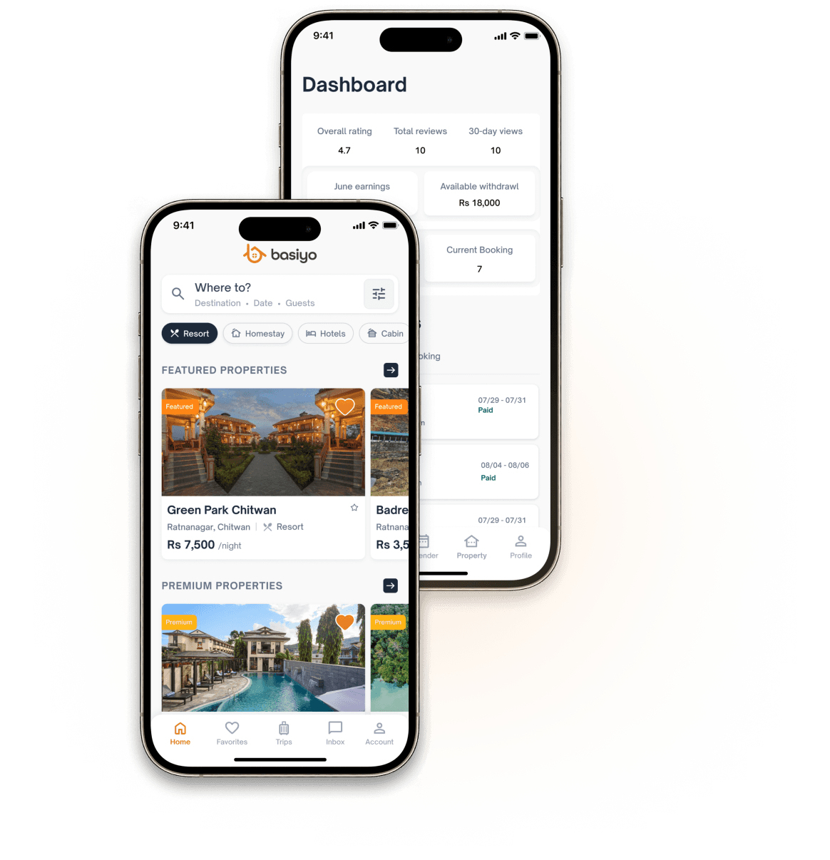 Mobile App Screen