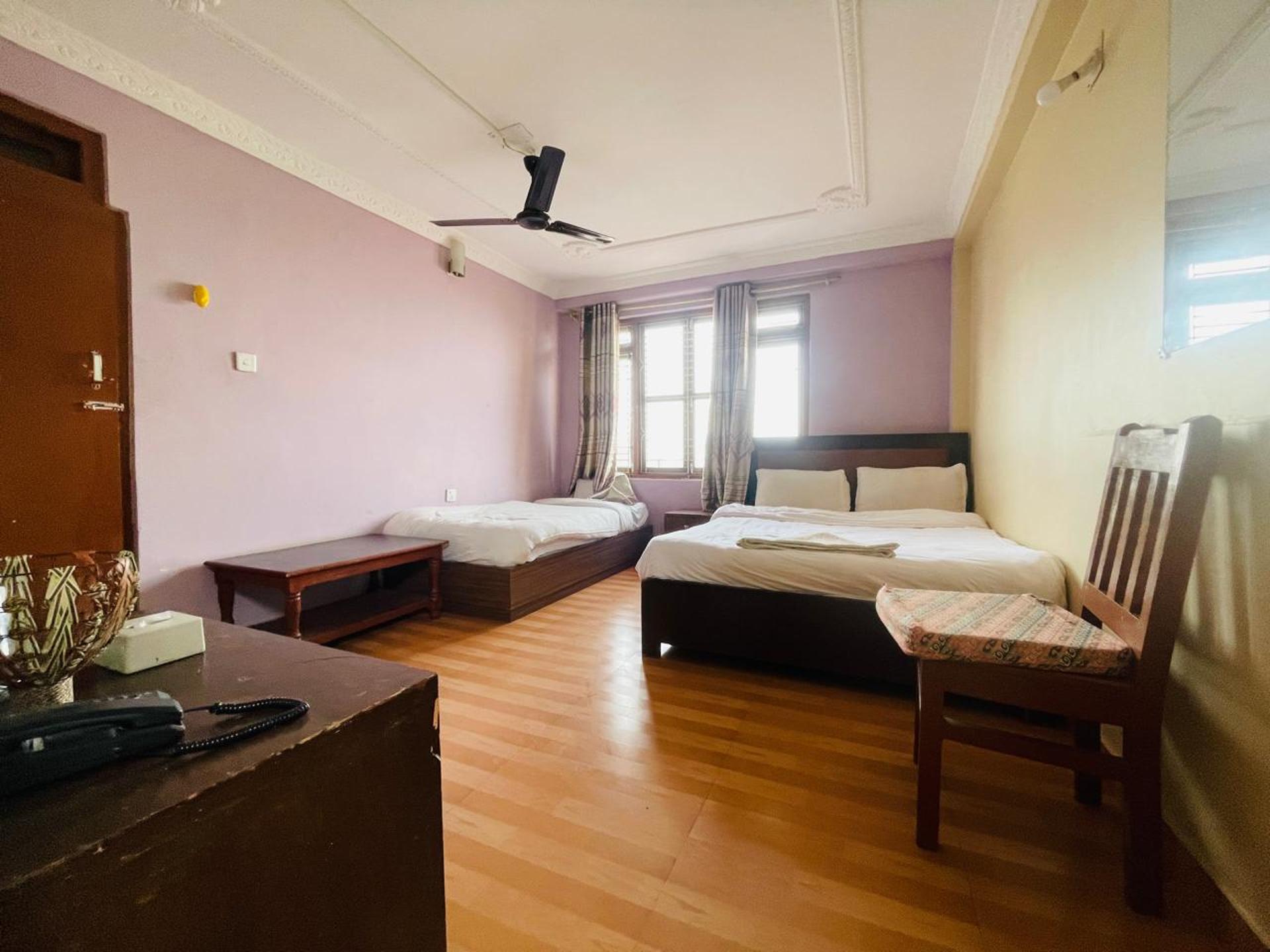 Single and Double Bed Room