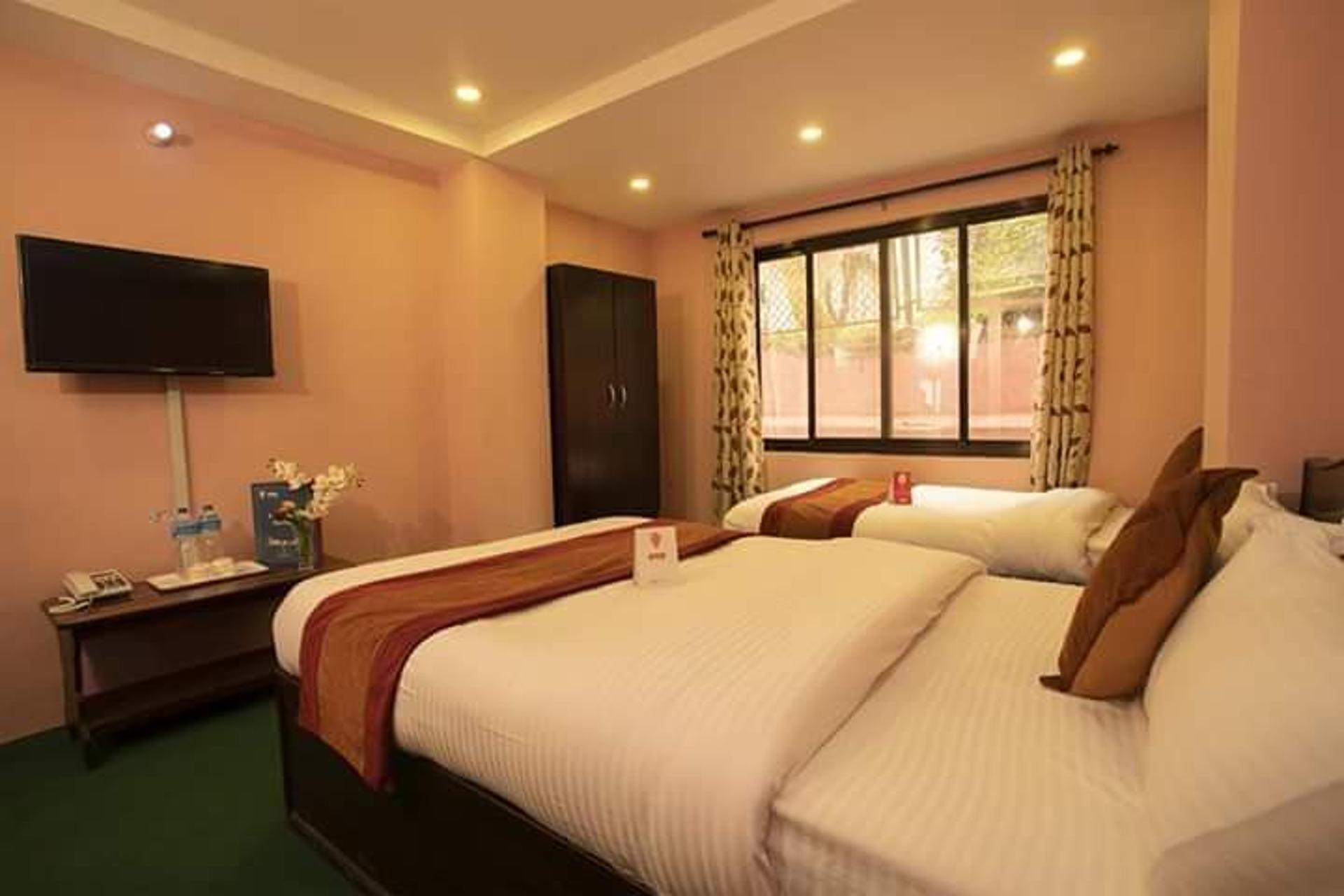Double & Single  Bed