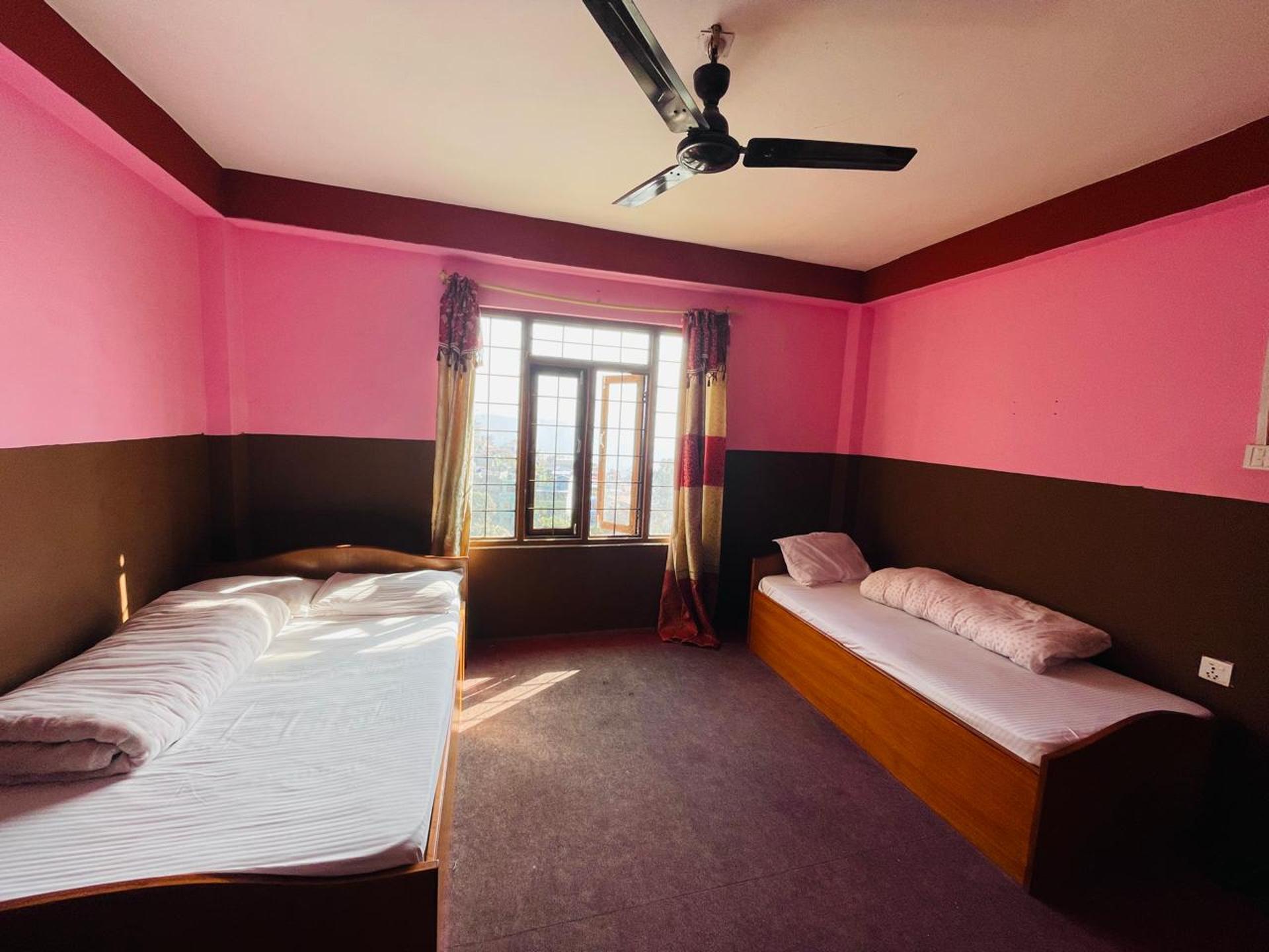Single & Double Bed Room
